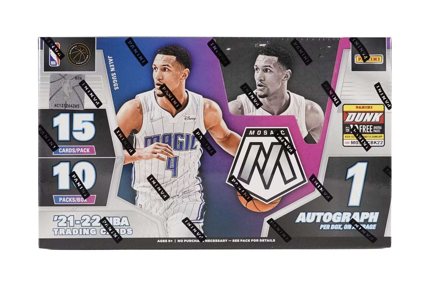 2021-22 Panini Mosaic NBA Basketball Hobby Box