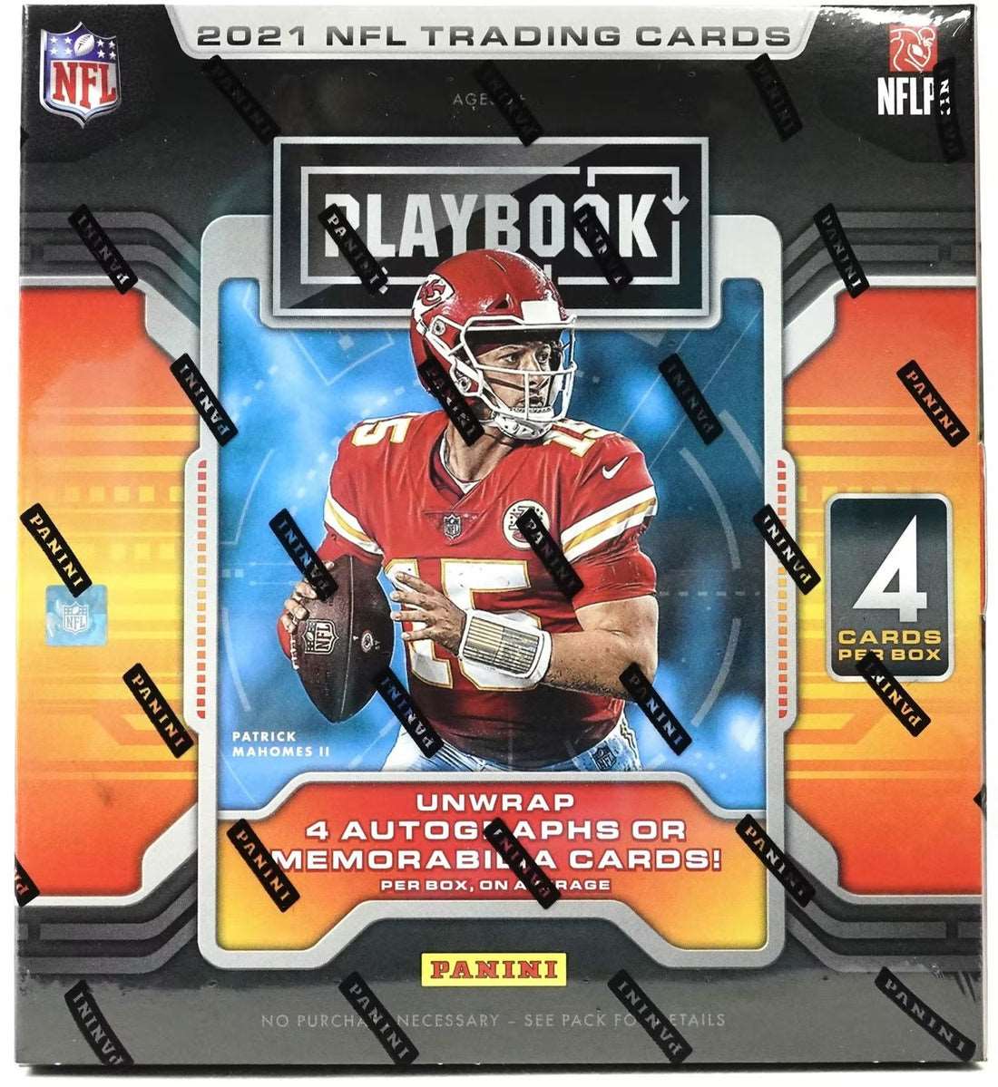 2021 Panini Playbook NFL Football Hobby Box