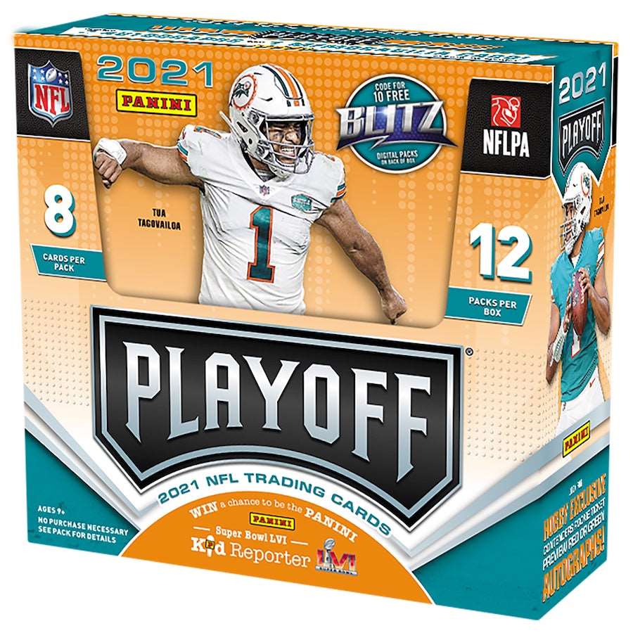 2021 Panini Playoff NFL Football Hobby Box