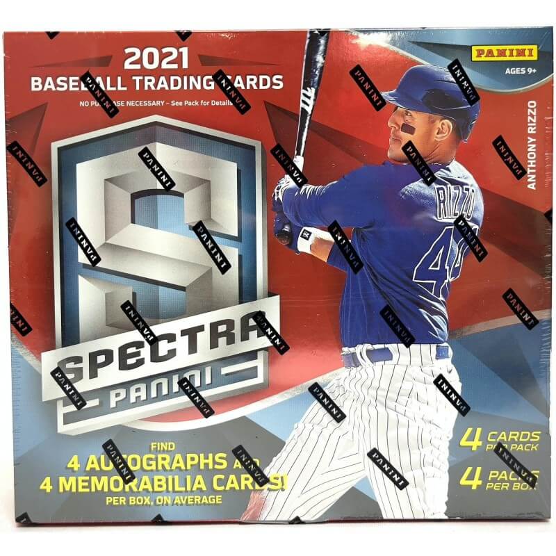 2021 Panini Spectra Baseball Hobby Box