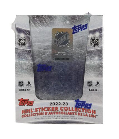 2022-23 Topps NHL Hockey Sticker Box