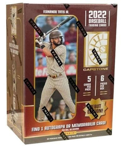 2022 Panini Capstone Debut Edition Baseball Blaster Box