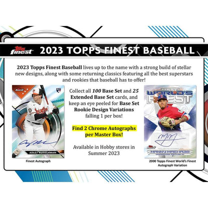 2023 Topps Finest Baseball Hobby Box