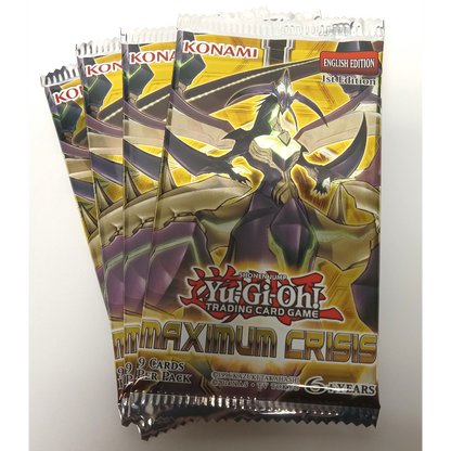 Yu Gi Oh! Maximum Crisis 1st Edition Booster Pack