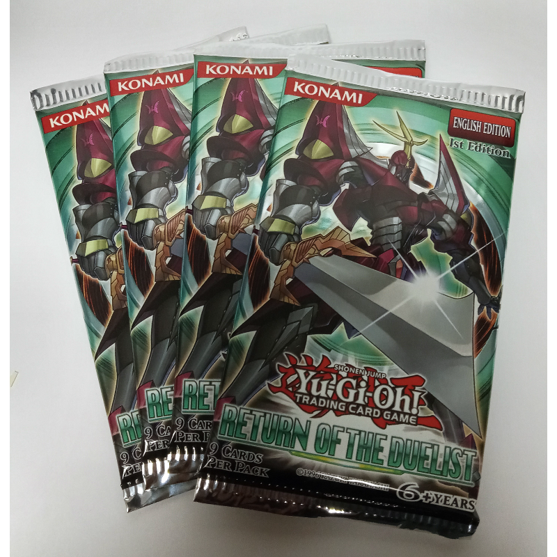 Yu Gi Oh!  Return Of The Duelist 1st Edition Booster Pack