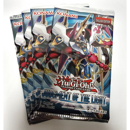 Yu Gi Oh! Judgement of the Light 1st Edition Booster Pack Shikdar Trading Yu Gi Oh! Judgement of the Light 1st Edition Booster Pack Shikdar Trading
