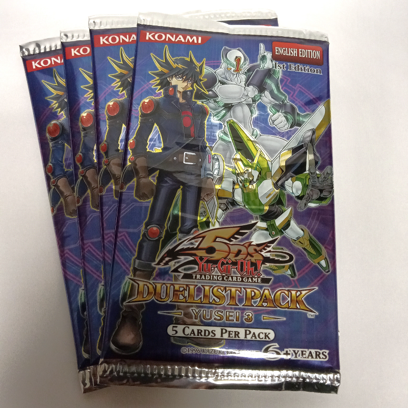 Yu Gi Oh! Yusei 3 Duelist 1st Edition Booster Pack