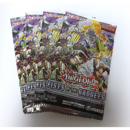 Yu Gi Oh! Fists of the Gadgets 1st Edition Booster Pack (Lot of 2 Packs)