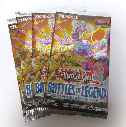 Yu Gi Oh! Battles of Legend Light's Revenge 1st Edition Booster Pack