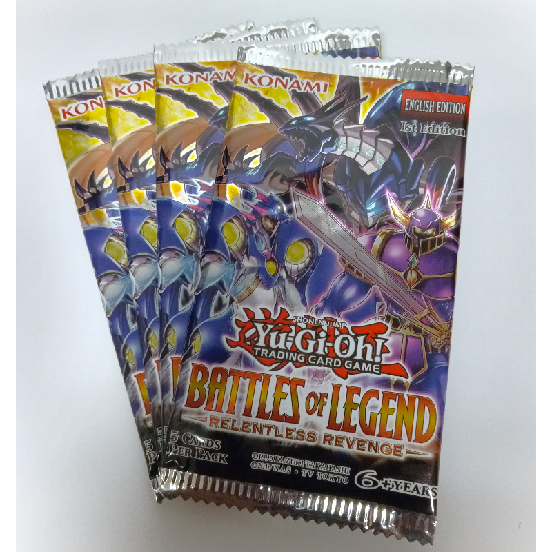 Yu Gi Oh! Battles of Legend Relentless Revenge 1st Edition Booster Pack