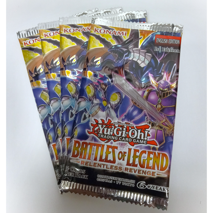 Yu Gi Oh! Battles of Legend Relentless Revenge 1st Edition Booster Pack