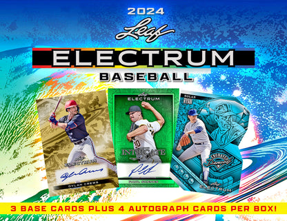 2024 Leaf Electrum Baseball Hobby Box