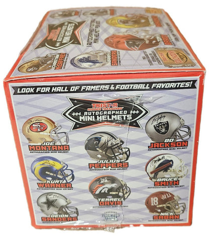 2024 Tristar Hidden Treasures Autographed Football Mini Helmet Edition Box