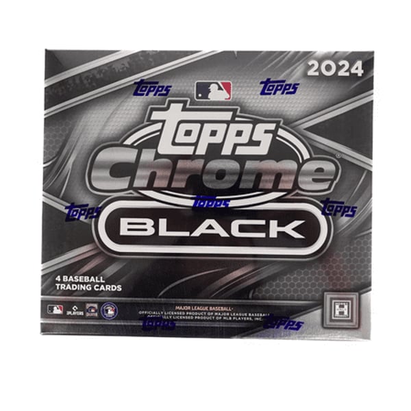 2024 Topps Chrome Black Baseball Hobby Box