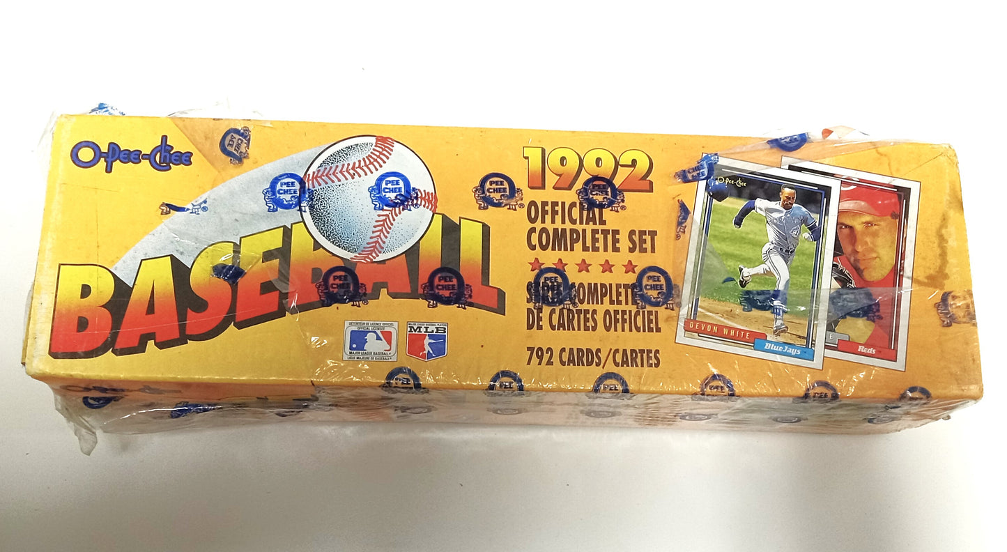 1992 O Pee Chee Baseball Complete Factory Set