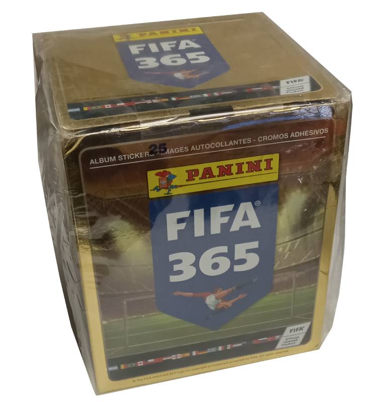 2015 Panini FIFA 365 World Soccer Sticker Box