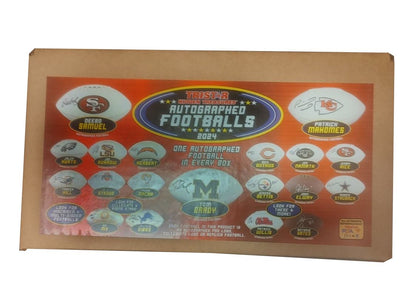 2024 Tristar Hidden Treasures Autographed Footballs Logo Edition