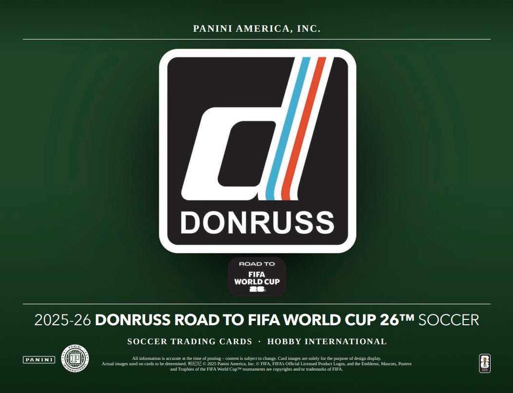 2026 DONRUSS ROAD TO WORLD CUP SOCCER INTERNATIONAL BOX