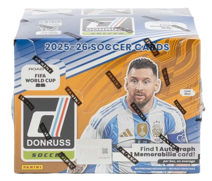 2026 DONRUSS ROAD TO WORLD CUP SOCCER INTERNATIONAL BOX
