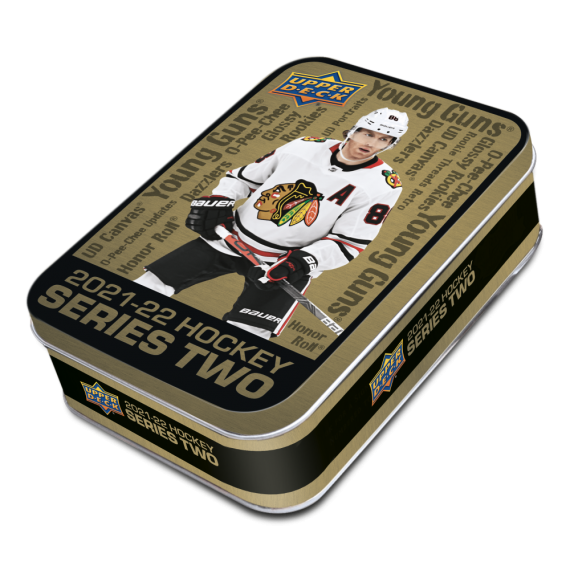 2021-22 Upper Deck Series 2 Hockey Tin