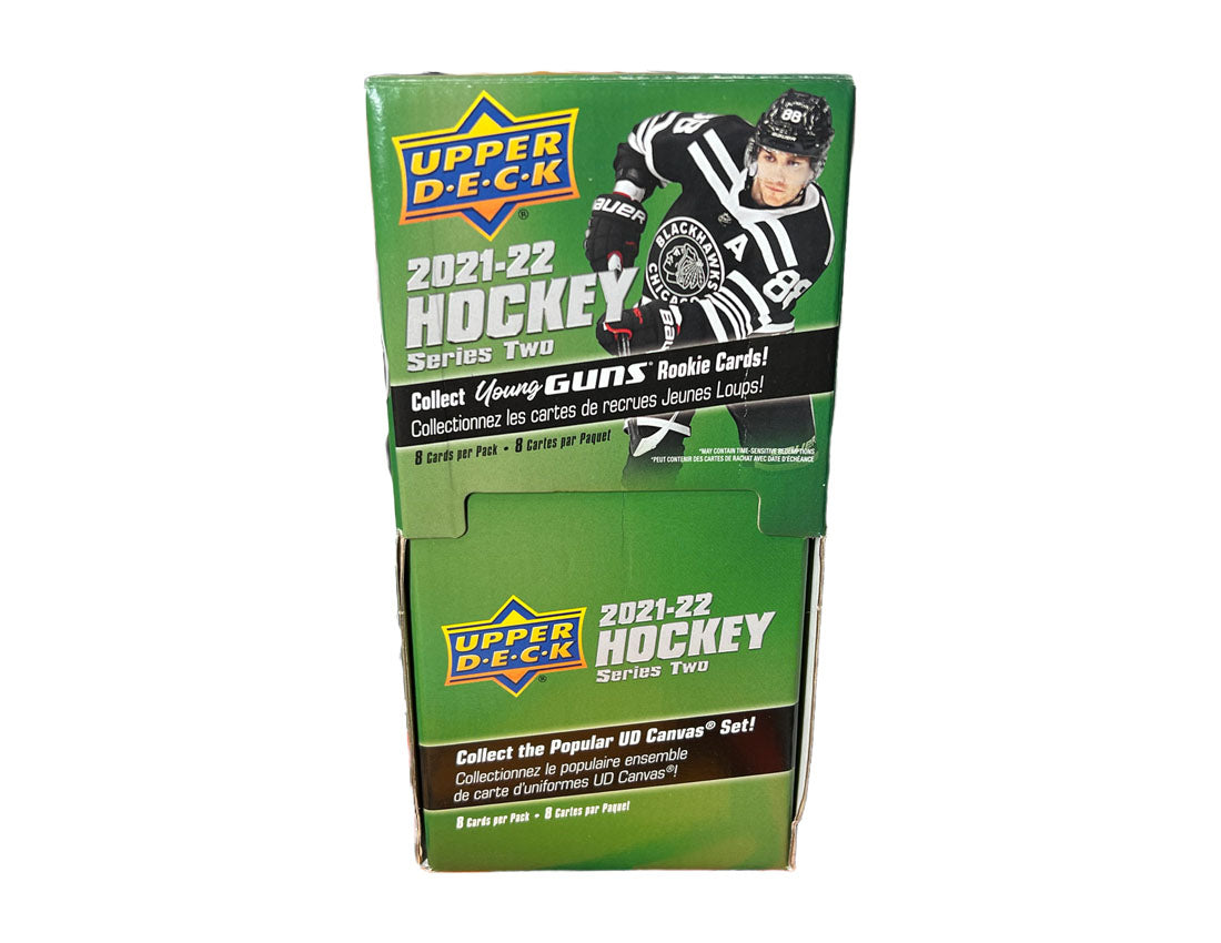 2021-22 Upper Deck Series 2 Hockey Gravity Feed Box