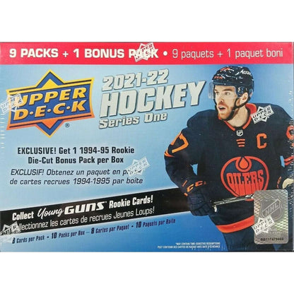 2021-22 Upper Deck Series 1 NHL Hockey Mega Box