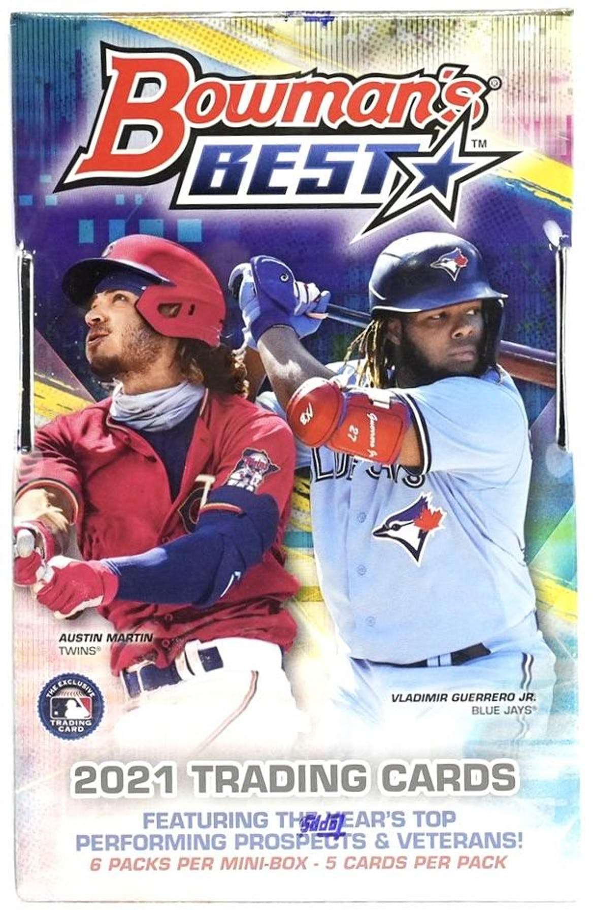 2021 Topps Bowman Best MLB Baseball Hobby Box