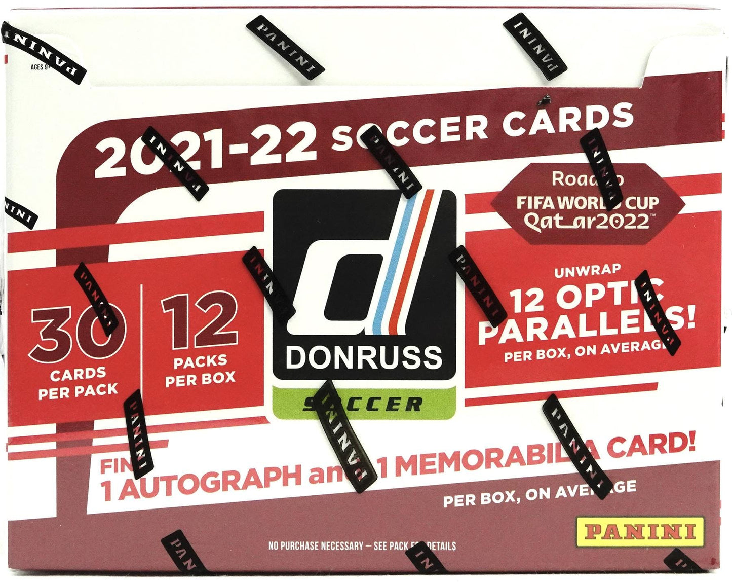 2021-22 Panini Donruss Soccer Hobby Box: Road to FIFA World Cup Qatar