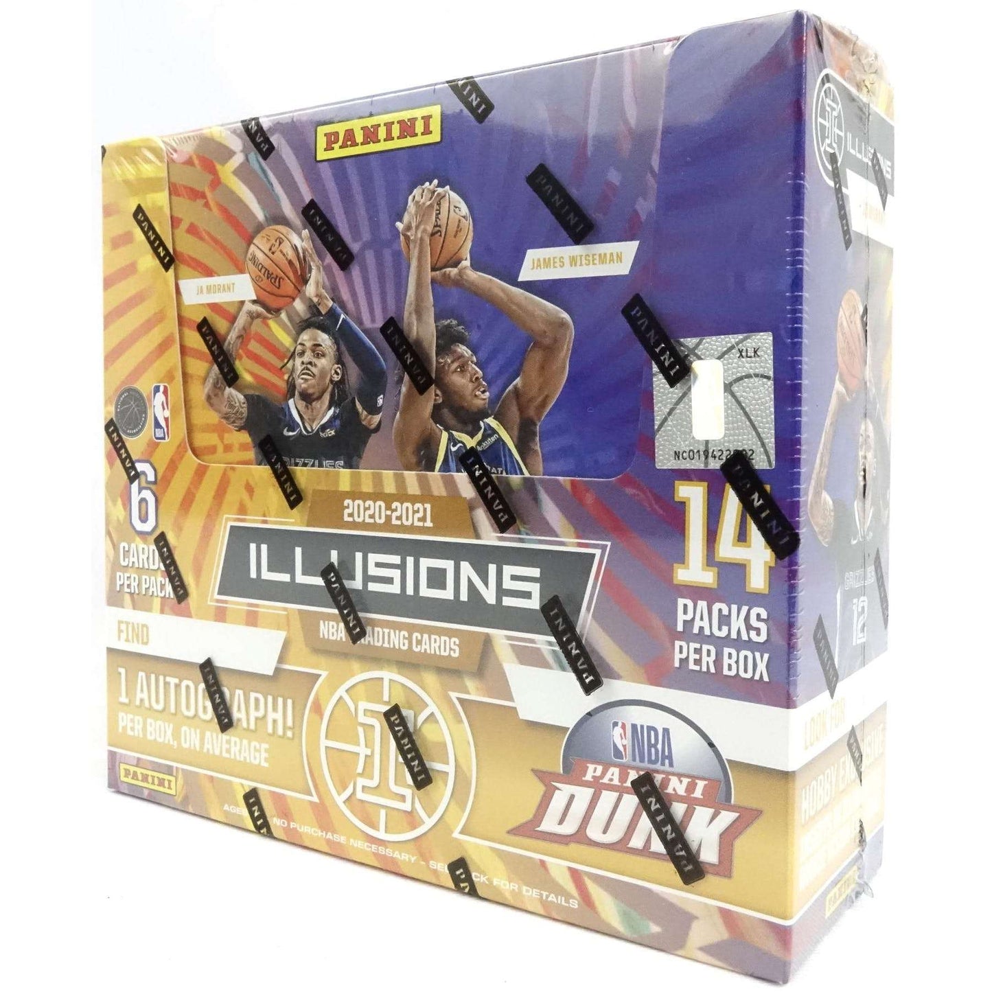 2020-21 Panini Illusions NBA Basketball Hobby Box (Last Box)