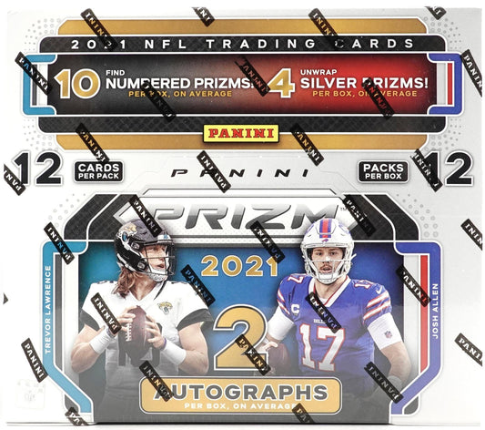 2021 Panini Prizm NFL Football Hobby Box