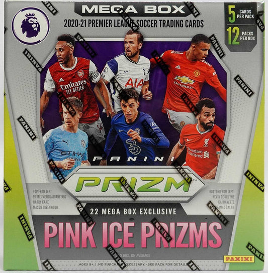 2020-21 Panini Prizm Premier League EPL Soccer Mega Box