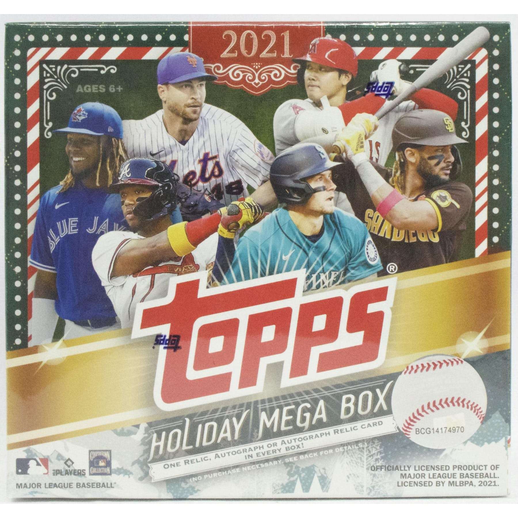 2021 Topps Baseball Holiday Mega Box