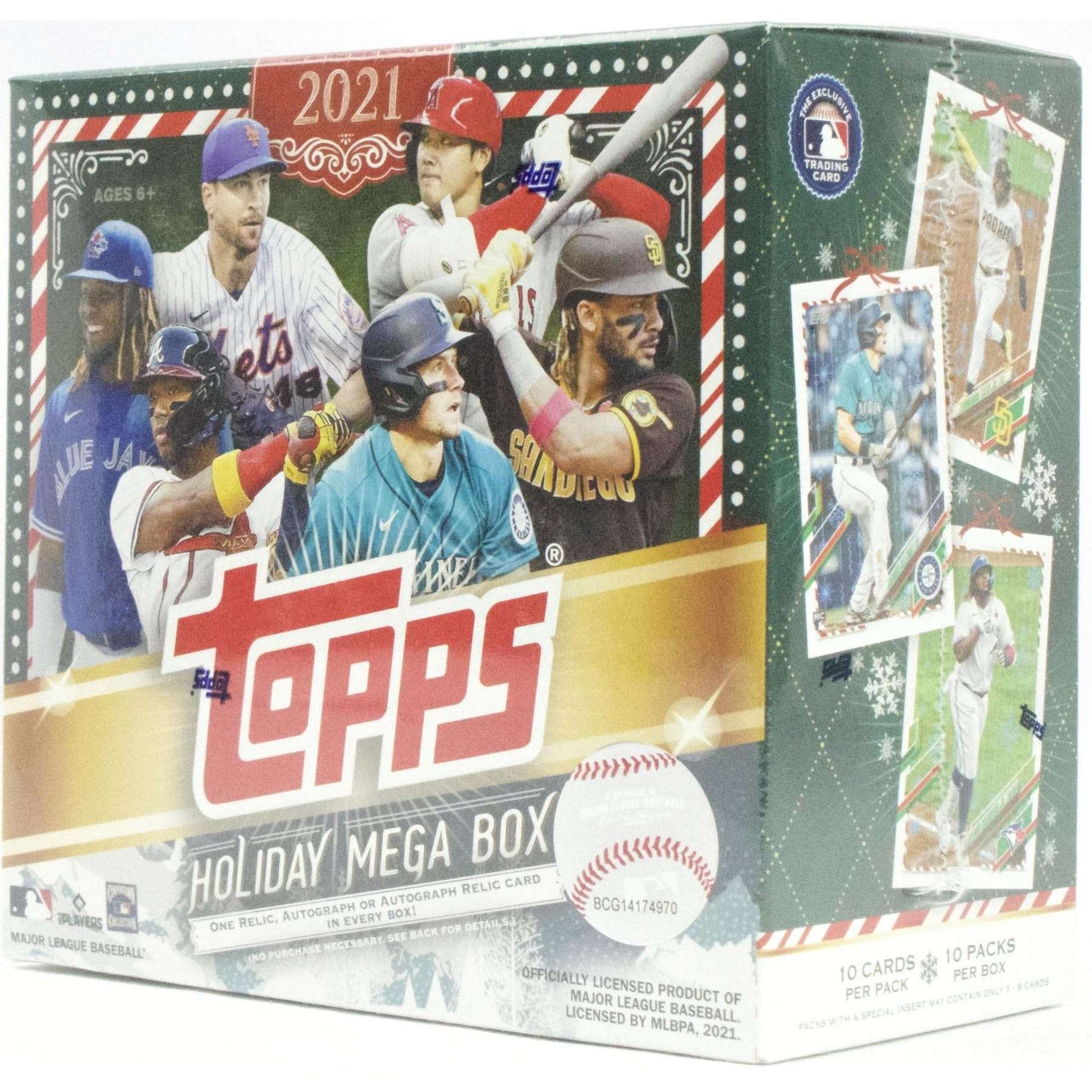 2021 Topps Baseball Holiday Mega Box