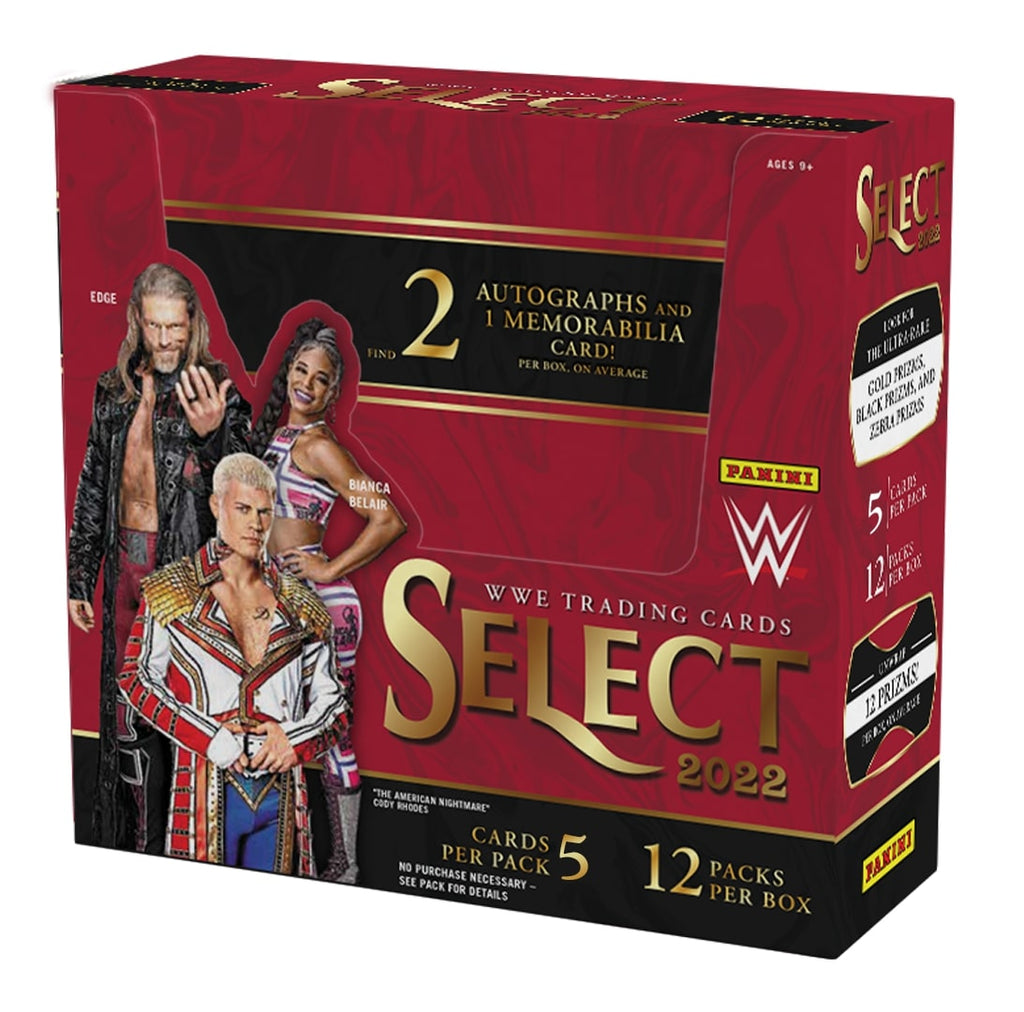 2022 Panini Select WWE Wrestling Hobby Box