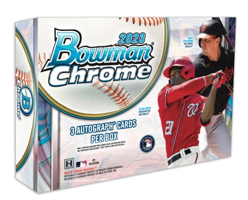 2023 Bowman Chrome Baseball HTA Choice Box