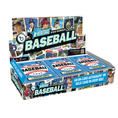 2023 Topps Heritage High Number Baseball Hobby Box