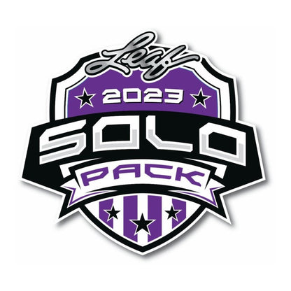 2023 Leaf Solo Pack Football Edition Box