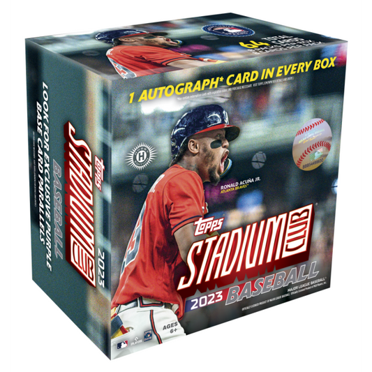 2023 Topps Stadium Club Baseball Compact Hobby Box