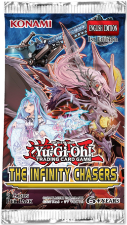 Yu Gi Oh! The Infinity Chasers 1st Edition Booster Pack