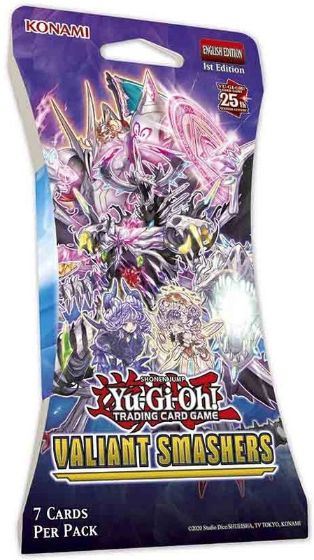 Yu Gi Oh! Valiant Smashers Sleeved Blister Pack (Lot of 4)