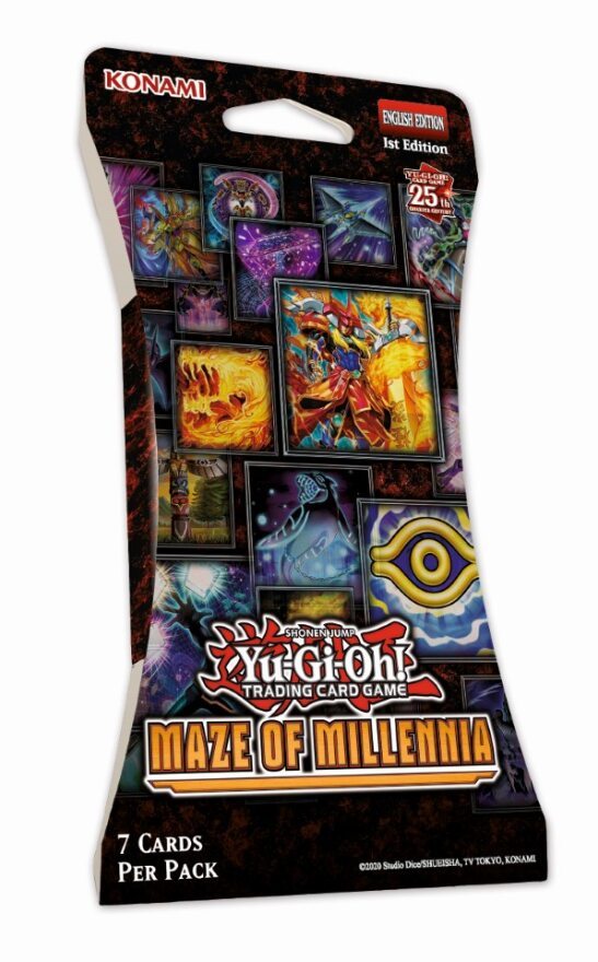 Yu Gi Oh! Maze of Millennia Sleeved Blister Pack - Set of 12 Packs