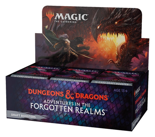 Magic The Gathering Adventures in the Forgotten Realms Draft Booster Box