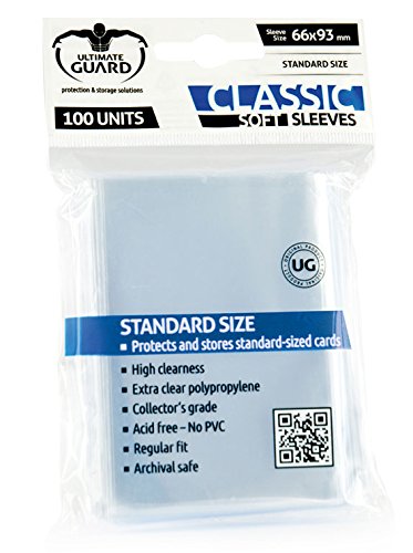 Ultimate Guard Classic Soft Standard Size Sleeves Pack (100ct)