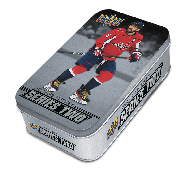 2022-23 Upper Deck Series 2 Hockey Tin