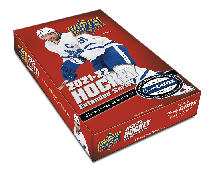 2021-22 Upper Deck Extended Hockey Hobby Box