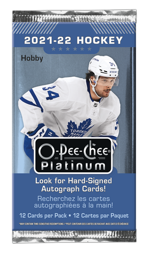 2021-22 Upper Deck O Pee Chee Platinum Hobby Box