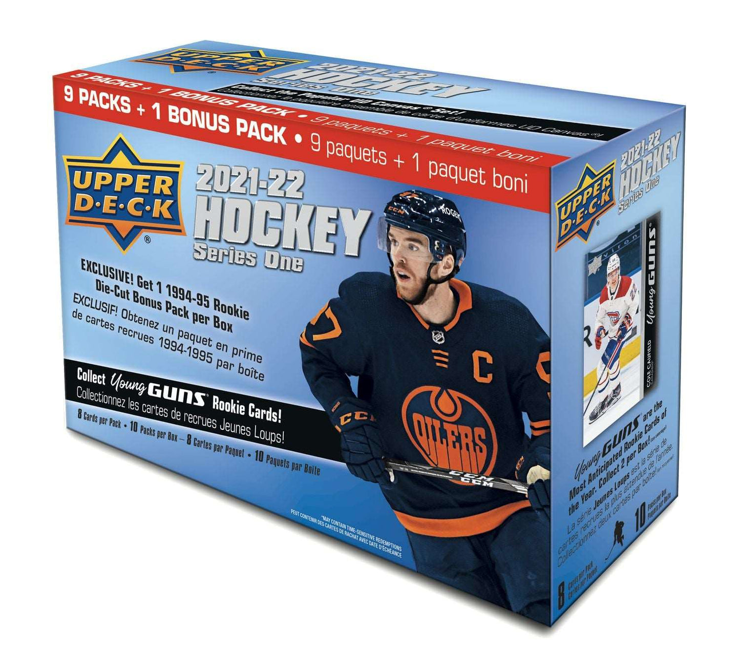 2021-22 Upper Deck Series 1 NHL Hockey Mega Box