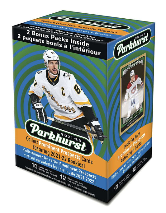 2021-22 Upper Deck Parkhurst NHL Hockey Blaster Box