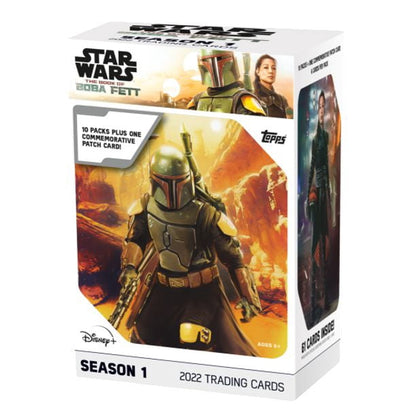 2022 Topp Star Wars Season 1 The Book of Boba Fett Blaster Box