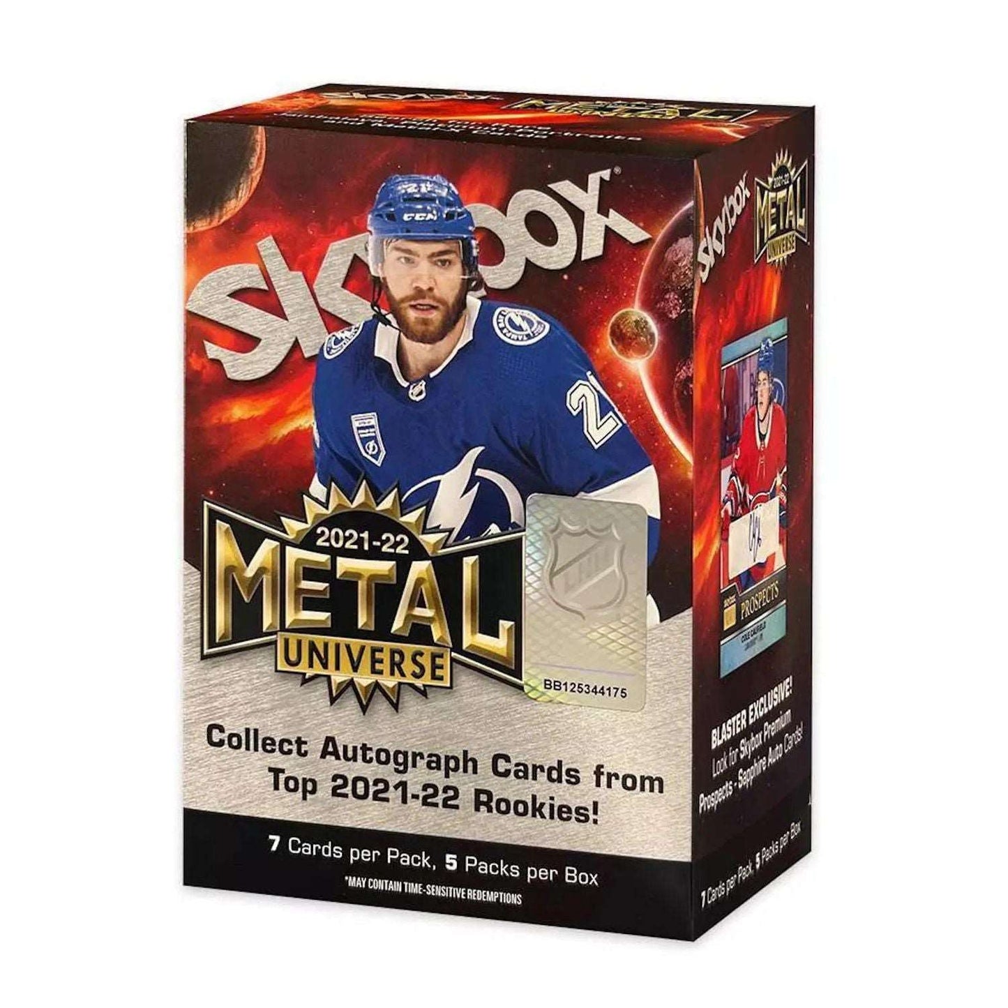 2021-22 Upper Deck Skybox Metal Universe NHL Hockey Blaster Box